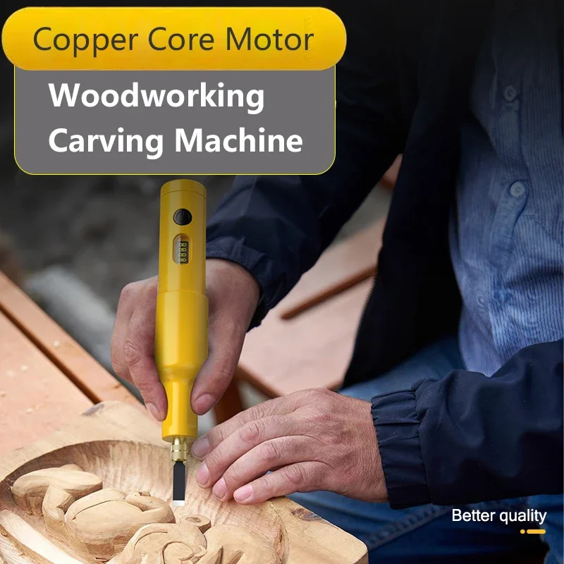Woodworking Ai - 20PCS 블레이드 전기 조각 기계 세트