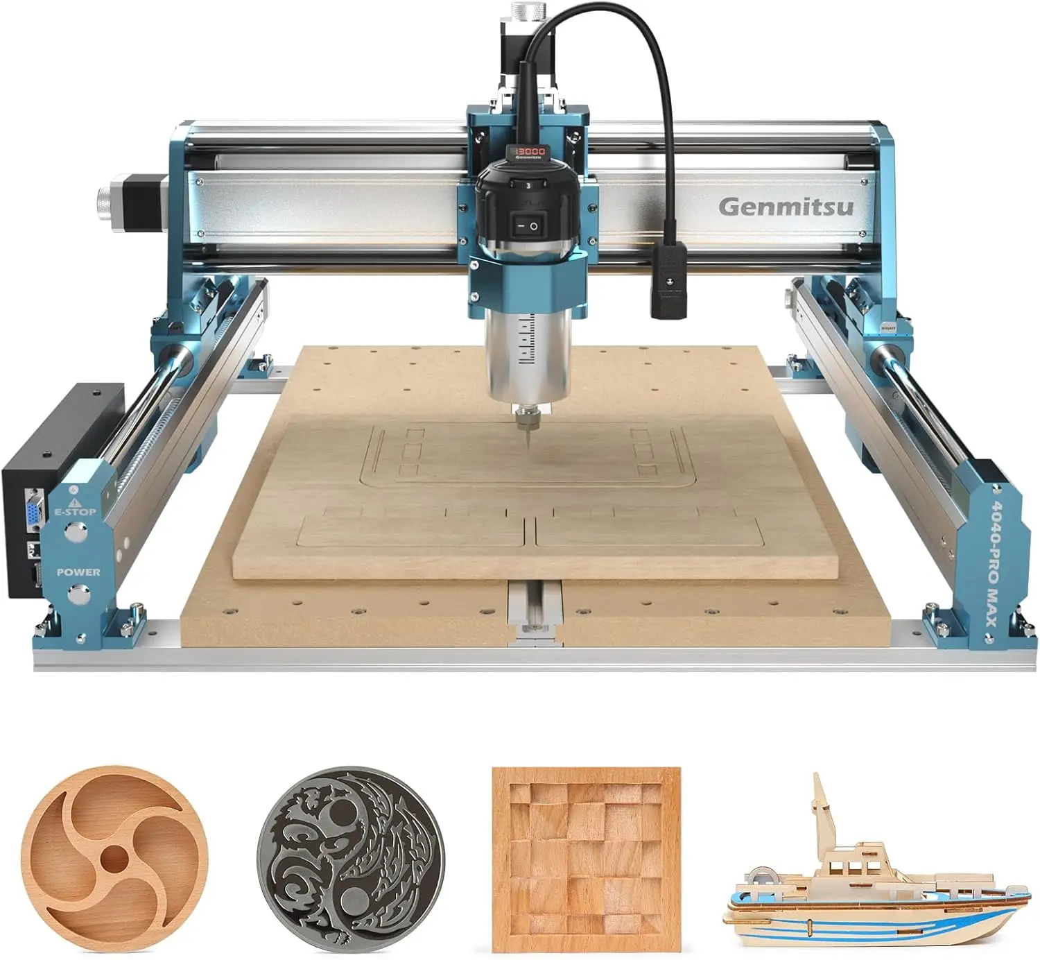Woodworking Machinery - SainSmart Genmitsu 4040-PRO MAX CNC 라우터,