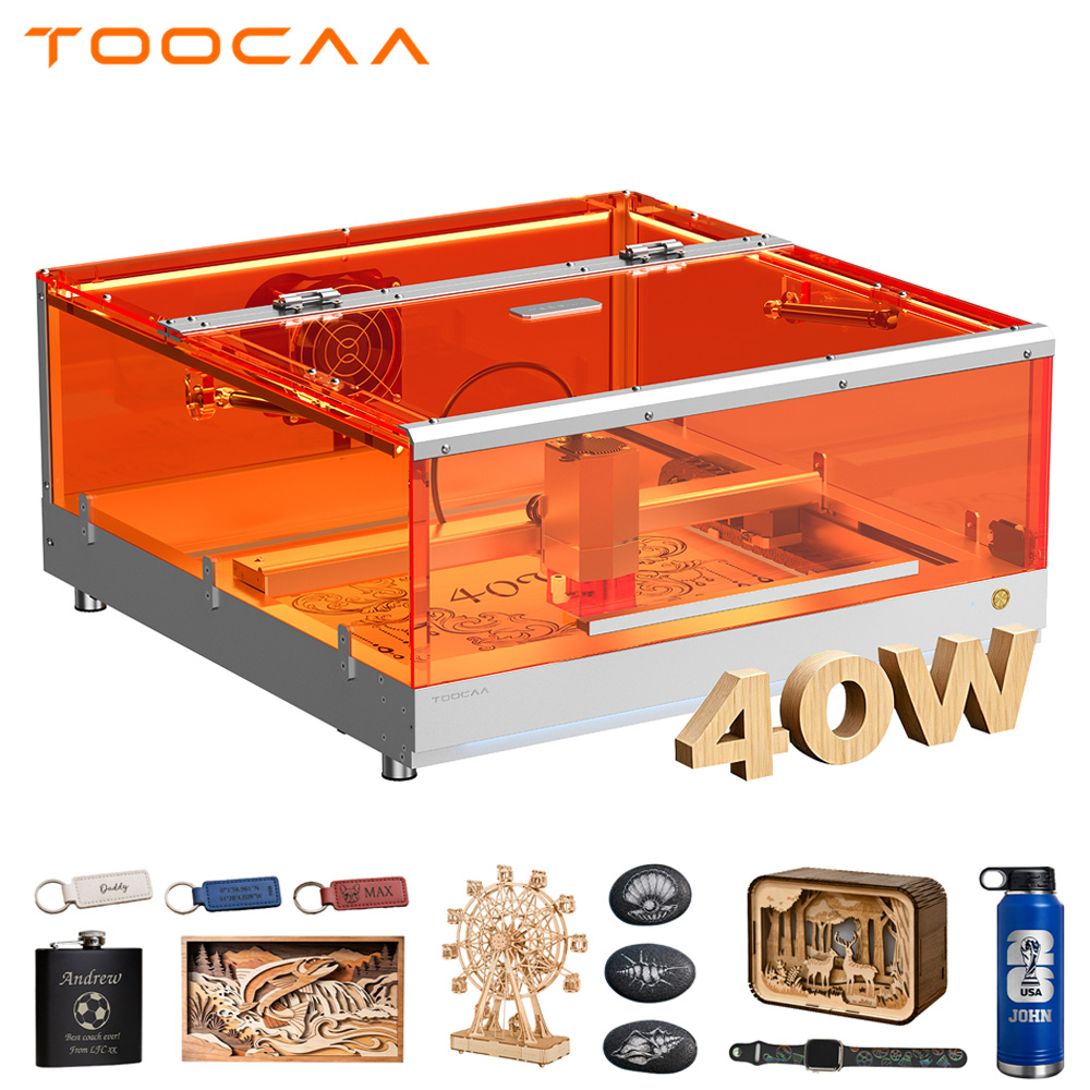 Woodworking Ai - TOOCAA L2 40W AI 데스크탑 레이저
