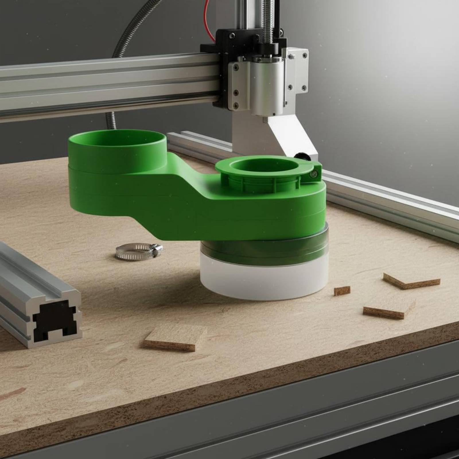 스핀들 먼지 커버, CNC 먼지 후드, 조각기 흡입 커 - Woodworking Machinery 리뷰 및 가격