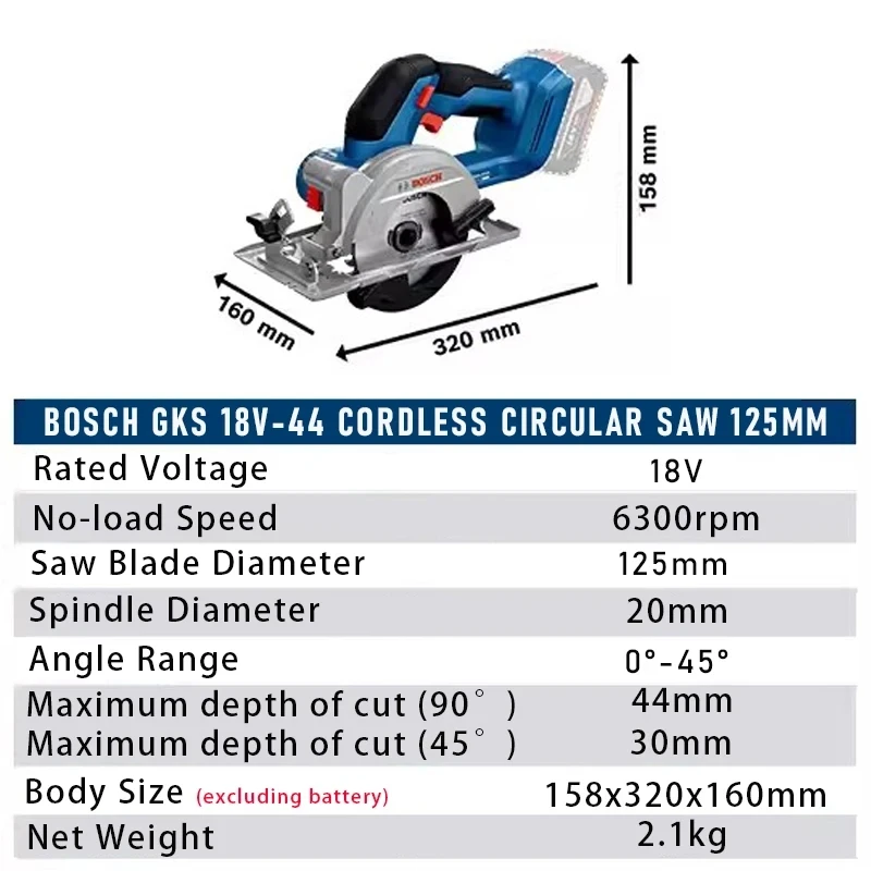 보쉬 무선 원형톱 GKS18V-44 목공용 가정용 12 - Woodworking Machinery 리뷰 및 가격
