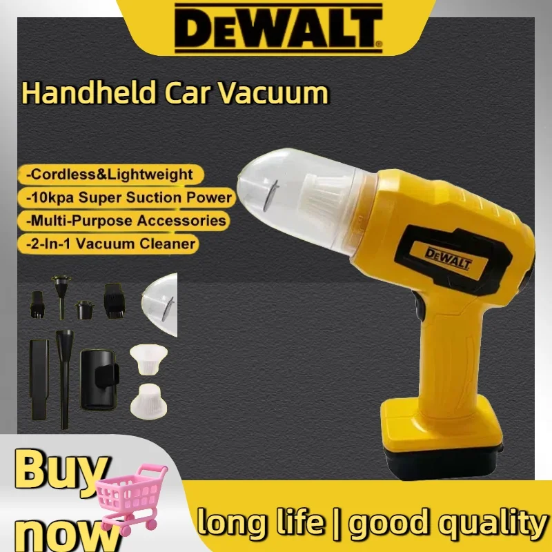DEWALT 휴대용 자동차 진공 청소기 10Kpa 무선 - Woodworking Ai 리뷰 및 가격