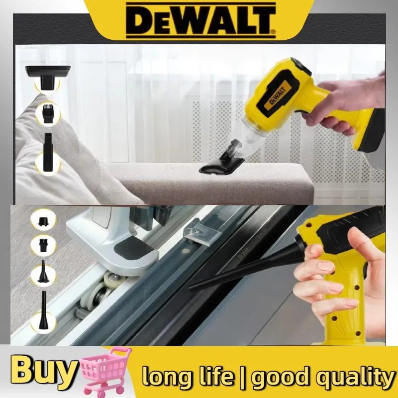 DEWALT 휴대용 자동차 진공 청소기 10Kpa 무선 - Woodworking Ai 리뷰 및 가격