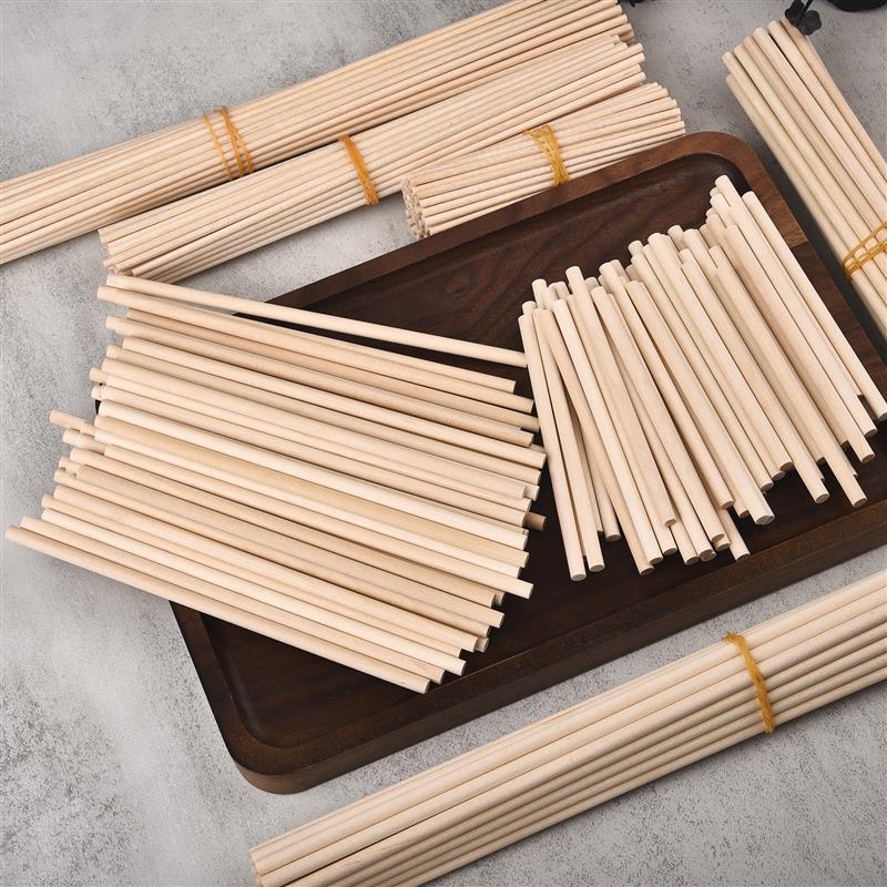 공예에 대 한 라운드 나무 스틱 음식 얼음 막대 사탕  - Woodworking Class 리뷰 및 가격
