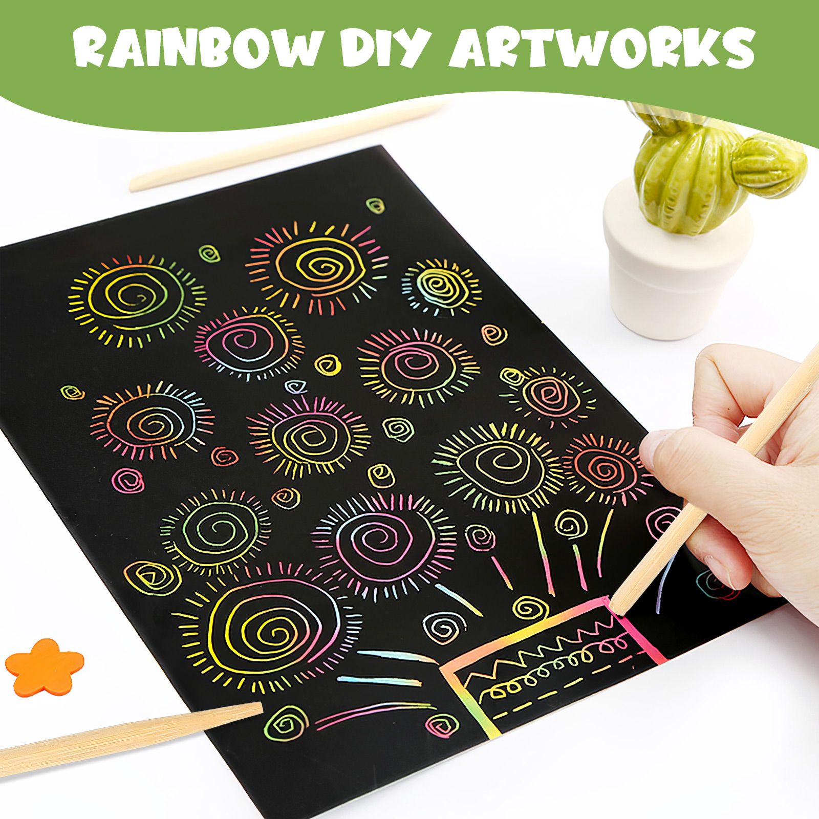 30 Pcs 나무 스크래치 그림 대나무 펜 왁스 스틱  - Woodworking Art 리뷰 및 가격