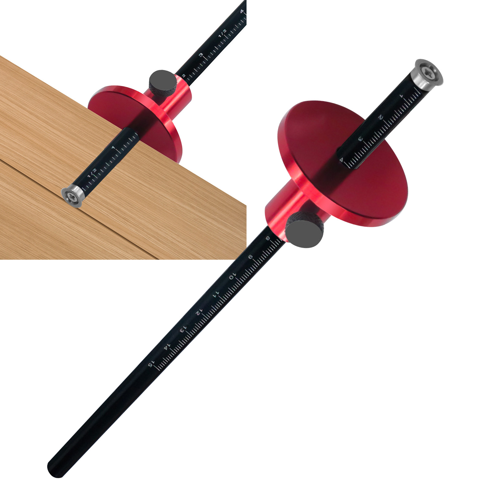 휠 마킹 게이지 미터법 및 인치 스케일 목공용 스크라이 - Woodworking Diy Projects 리뷰 및 가격