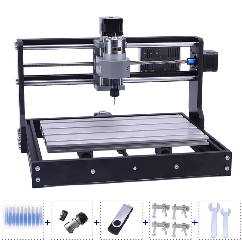 CNC 3018Pro 목공 조각기 15W 20W 레이저 - Woodworking Machinery 리뷰 및 가격
