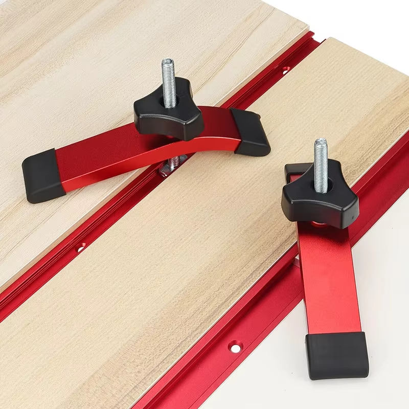 1/2Pcs 빠른 작동 홀드 다운 클램프 알루미늄 프레 - Woodworking Joinery 리뷰 및 가격