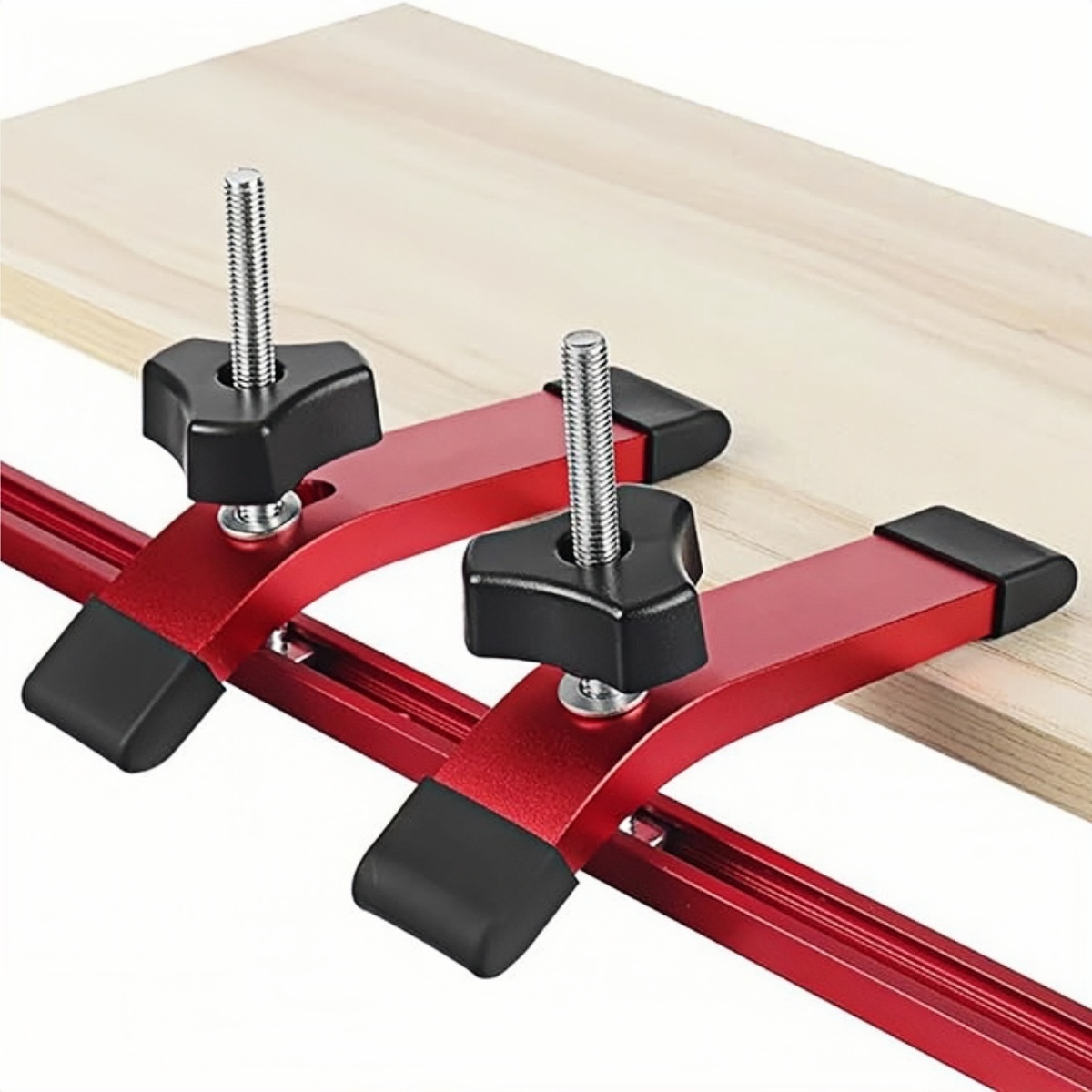 1/2Pcs 빠른 작동 홀드 다운 클램프 알루미늄 프레 - Woodworking Joinery 리뷰 및 가격