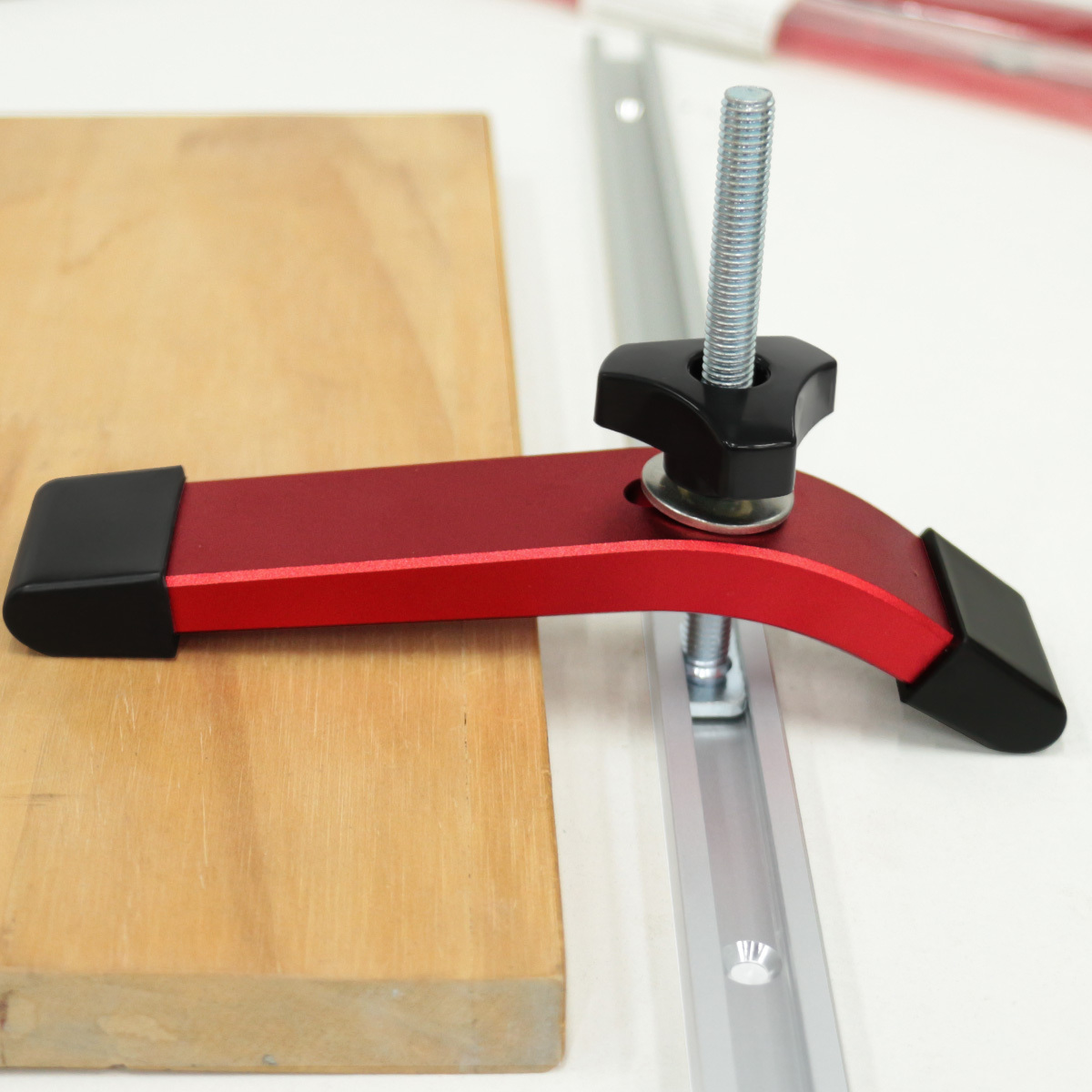 1/2Pcs 빠른 작동 홀드 다운 클램프 알루미늄 프레 - Woodworking Joinery 리뷰 및 가격