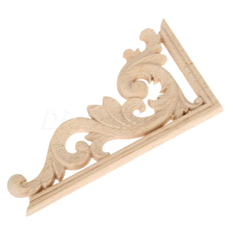 독특한 천연 꽃 나무 조각 공예 코너 아플리케 프레임, - Woodworking Joinery 리뷰 및 가격