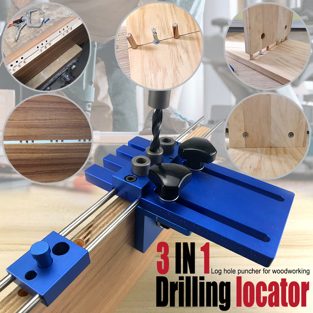 3-in-1 홀 오프너, 목재 내장 부품 위치 측정기, - Furniture And Woodworking 리뷰 및 가격